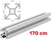 ALUMINIUM KONSTRUKTIONSPROFIL 20x20 R5 170cm ELOXIERT + Produktbild-Vorschau 9