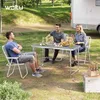 WOLTU Campingtisch Klapptisch höhenverstellbar Aluminium Produktbild-Vorschau 2