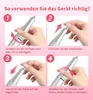 Nagelfräser, Elektrische Nagelfeile 45000U/Min mit LED Produktbild-Vorschau 7