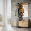 Garderobe Vicco Porto Braun 120 x 192 cm, Model 38169 Produktbild-Vorschau 4