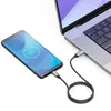 deleyCON 3,0m USB-C auf Micro USB Kabel Adapter - Schwarz Produktbild-Vorschau 4