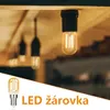 ZMH 4 kusy žárovka E14 LED teplá bílá vintage T22 LED Náhled obrázku produktu 9