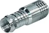 Transmedia F-Stecker, Crimp; Crimp-Typ mit festem Crimpring Produktbild-Vorschau 1