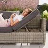 HOME DELUXE - Polyrattan Sitzgruppe BAHIA- inkl. Hocker, Produktbild-Vorschau 6