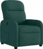 A teal fabric recliner chair shown from the front-left. Náhľad obrázku produktu
