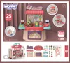 WOOPIE Cukiernia Lodziarnia Walizka 3w1 Torba 25 el. Podgląd zdjęcia produktu 7