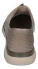 The back view of a gray and beige slip-on shoe. Produktbild-Vorschau