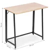 Skládací počítačový stůl 80x45 cm stolek pod notebook loft Náhled obrázku produktu 6