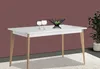Esstisch Küchentisch Holztisch 140x75cm ausziehbar weiß Produktbild-Vorschau 1