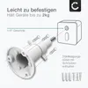 CELLONIC Kamera Wandhalterung mit 1/4" Zoll Gewinde für Produktbild-Vorschau 4