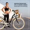 Milord Komfort Fahrrad Mit Weidenkorb Damenfahrrad, 26 Produktbild-Vorschau 4