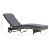 VidaXL 47753, Lounge, Gepolsterter Sitz, Polyethylen, Produktbild-Vorschau 5