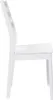 vidaXL Chaises de salle à manger 2 pcs. Blanc Bois massif Voir les images du produit 6