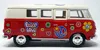 Modellauto T1 Bus Peace and Love 1962 rot / beige Produktbild-Vorschau 4