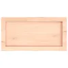 Waschtischplatte 60x30x(2-6) cm Massivholz Unbehandelt Produktbild-Vorschau 4