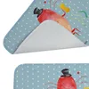 Mr. & Mrs. Panda Badematte Hummer Weizen - Blau Pastell - Produktbild-Vorschau 5