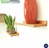 Rustikales Eichenholz Wandregal 30x10 cm, natur geölt, Produktbild-Vorschau 10
