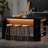 Isola da cucina Flieks con illuminazione a LED e presa di Anteprima dell’immagine prodotto 4
