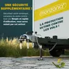 MONZANA® Antivol noir verrou d’attelage de remorque Voir les images du produit 4