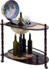 vidaXL Globe Bar Table Eucalyptus Wood Green Voľne stojaci Náhľad obrázku produktu 1
