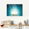 Vadim Georgiev: Magie der Lotus-Blume türkis - Glasbild, Produktbild-Vorschau 5