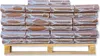 A pallet of wrapped logs stacked on a wooden pallet. Produktbild-Vorschau