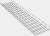 A wire mesh cable tray on a white background. Anteprima dell’immagine prodotto