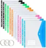 Dokumententasche A4, 12 Stück Transparent Dokumentenmappe Produktbild-Vorschau 1