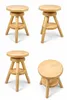 Hocker Massiv Schemel Stuhl Sitzmöbel Buche Drehhocker Produktbild-Vorschau 4