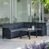 Keter Gartentisch Rosalie Graphitgrau Produktbild-Vorschau 3