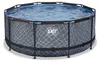 Piscina fuori terra EXIT Stone con telaio, ø360, con pompa Anteprima dell’immagine prodotto 2