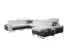 XXL Couch Große Wohnlandschaft U-Form MELODIE VIII - GRAU Produktbild-Vorschau 4