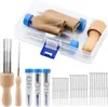 36-teiliges Nadelfilz-Set, Nadelfilzzubehör mit Filznadeln Produktbild-Vorschau 1