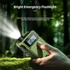 6 in 1 Notfall-Solarradio, Bluetooth, TF-Karte/USB-Stick Produktbild-Vorschau 6