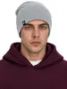 Stark Soul® Slouch Beanie Mütze Uni One Size Hellgrau Produktbild-Vorschau