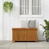 vidaXL Contenitore da giardino 113x50x58 cm in legno Anteprima dell’immagine prodotto 2
