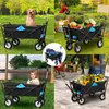 EUGAD Bollerwagen faltbar, für Camping Einkaufen, belastbar Produktbild-Vorschau 9