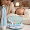Elektrický pilník na nechty pre bábätká BabyTrim, modrá Náhľad obrázku produktu 3
