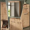 Badmöbel-Set Vicco Luna Eiche Wotan 3 Teile, mit Produktbild-Vorschau 4