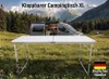 Campingtisch COMPACT Weiß Klapptisch klappbarer Gartentisch Produktbild-Vorschau 1