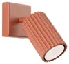 Applique KARBON rouge ocre 1xGU10 10W aluminium 8x16x8cm Voir les images du produit 1