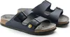 A pair of blue Birkenstock Arizona ESD sandals on a white background. Náhľad obrázku produktu