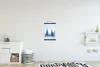 MuchoWow® Textilposter Winter - Schnee - Bäume 40x60 cm mit Produktbild-Vorschau 2