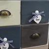 Rebecca Mobili komoda z uchwytami w serduszka, 10 szuflad Podgląd zdjęcia produktu 6