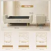 Aufbewahrungsbank mit verstecktem Fach, beiger Cord, 150 cm Produktbild-Vorschau 3