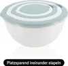 com-four® 5-teiliges Rührschüssel-Set mit Deckel - Produktbild-Vorschau 4