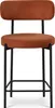 Set aus 2 Barhockern, 65 cm hoch, Bezug aus Produktbild-Vorschau 5