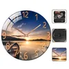 horloge murale 30cm ronde silencieuse sans tic-tac Horloge Voir les images du produit 2