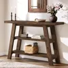 Consolle in legno massiccio, tavolo da ingresso in stile Anteprima dell’immagine prodotto 1