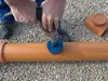 ramo adesivo airfit a 45 gradi, DN 200/160 in PVC-U Anteprima dell’immagine prodotto 3